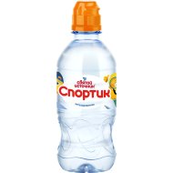 Вода питьевая негазированная «Святой Источник» Спортик, 0.33 л