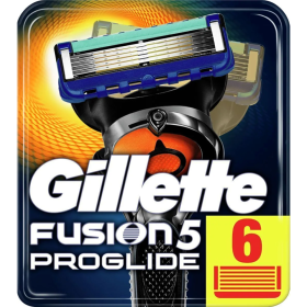 Сменные кассеты для бритья «Gillette» Fusion Proglide, 6 шт