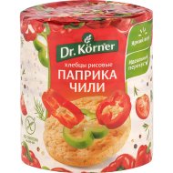 Хлебцы рисовые «Dr.Korner» с паприкой и чили, 80 г