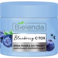 Крем для лица «Bielenda» Blueberry C-tox, увлажняющий, 38649, 40 г