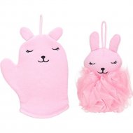 Банный набор «Miniso» Розовый кролик, 0200041021
