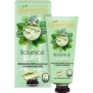 Крем для лица «Bielenda» Botanical Clays, веганский, с зеленой глиной, день/ночь, 38564, 50 мл