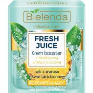 Крем для лица «Bielenda» Fresh Juice, с биоактивной цитрусовой водой, ананас, 35976, 50 мл