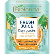 Крем для лица «Bielenda» Fresh Juice, с биоактивной цитрусовой водой, апельсин, 35990, 50 мл
