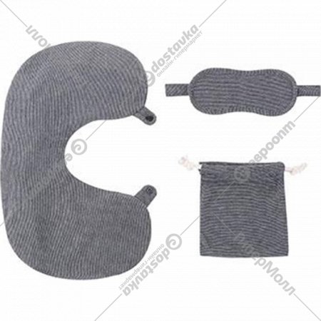 Набор «Miniso» маска для сна + подушка + сумка, 0300031942