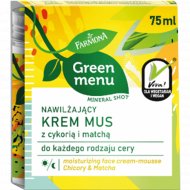 Крем-мусс для лица «Farmona» Green Menu, увлажняющий, цикорий и чай матча, GME0001, 75 мл