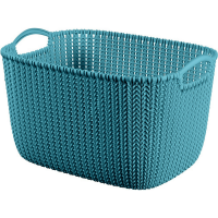 

Корзинка "KNIT" (L, морская волна)