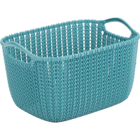 

Корзинка "KNIT" (S, морская волна)