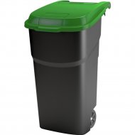 Контейнер для мусора «Rotho» Atlas, черный/зеленый, 4510105053, 100 л