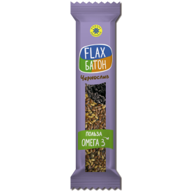Конфета «Flax Батон» Чернослив, 30 г