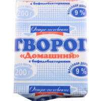 

Творог"ДОМАШНИЙ"(линк,с бифидоб,9%) 200г