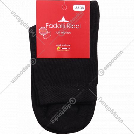 Носки женские «Fadolli Ricci» размер: 35-38, черный