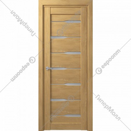 Дверь «Портадом» Deform, D4 ДО Дуб натуральный/Матовое, 200х80 см