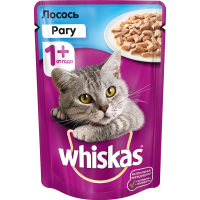 

Корм "ВИСКАС" рагу с лососем 85 гр