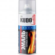 Эмаль «Kudo» термостойкая, красный, 520 мл