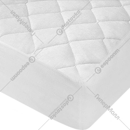 Наматрасник «Vegas» Protect Cotton S1, белый, 90х195 см