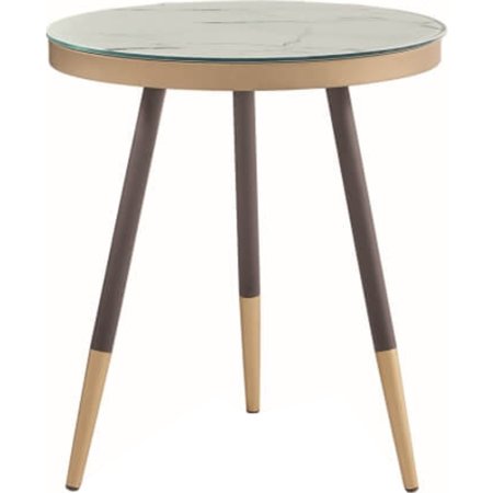 Журнальный стол Signal Vega C, Мраморный Эффект/Черный