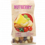 Смесь орехов и сухофруктов «Nutberry» из орехов, фруктов и ягод, 100 г