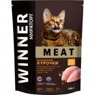 Корм для кошек «Winner» Meat, из ароматной курочки, 750 г