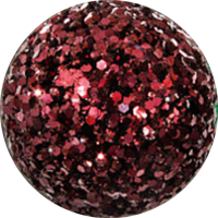 

Шар елочный "БОРДОВЫЙ С ПАЙЕТКАМИ" 6см