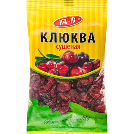 Клюква сушеная «ТА-Тi» 100 г