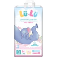 Детские подгузники «Lu-Lu» Diapers, M №3, 60 шт