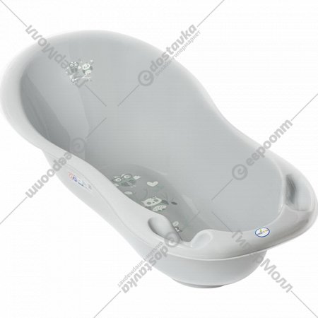 Ванночка детская «Tega» Совы, SO-004-106, серый, 86 см