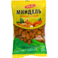 

Миндаль очищенный 70гр.