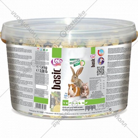 Коктейль для грызунов «Lolo Pets» В ведре, 1.4 кг