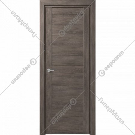 Дверь «Портадом» Deform, D10 ДГ Дуб графит, 200х60 см