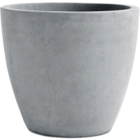 

Горшок "BETON ROUND" (L, серый)