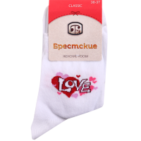 

Носки жен.(14С1100,рис.999,р.23)роз-бел