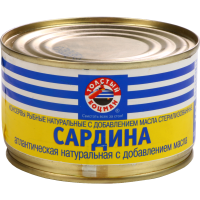 

Сардина "ТОЛСТЫЙ БОЦМАН" НДМ 240г