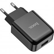 Сетевое зарядное устройство «Hoco» N2, USB, черный