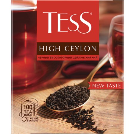 Чай черный «Tess» Хай Цейлон, 100х2.25 г