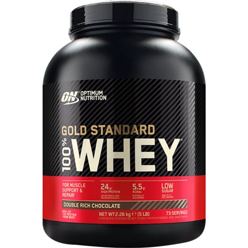 БАД «Optimum nutrition» 100%, Whey Gold Standard, двойной шоколад, 2.26 кг