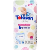 Подгузники-трусики детские Tokisan одноразовые, размер XXL, 15-23 кг, 36 шт