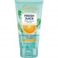 Скраб для лица «Bielenda» Fresh Juice, увлажняющий, сахарный, апельсин, 36676, 150 г