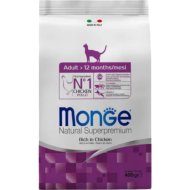Сухой корм Monge Cat Daily Line, для взрослых кошек, из курицы, 400 г