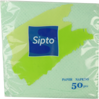 

Салфетки "СИПТО" (цветные) РБ 50 л
