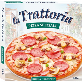 Пицца «La Trattoria» ас­сор­ти, 335 г