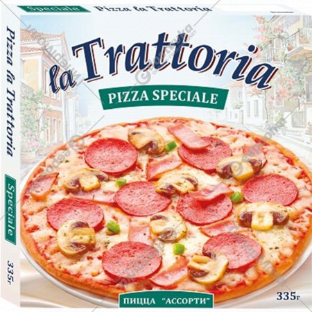 Пицца «La Trattoria» ассорти, 335 г