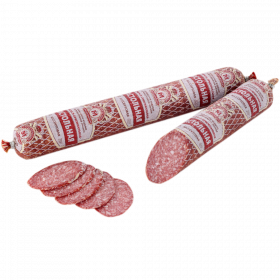 Колбаса сырокопченая «Гродненский МК» Застольная, бессортовая, 1 кг, фасовка 0.45 - 0.53 кг