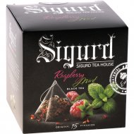 Чай черный «Sigurd» малина-мята, 15х2 г