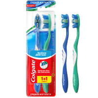 

Зубн.щетка "COLGATE" (1+1)оранж/синий