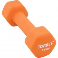 Гантель «Torres» PL55012, оранжевый, 2 кг
