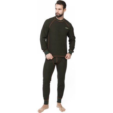 Термобелье «Huntsman» Thermoline, флис хаки, фактурный, размер XL/182