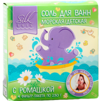 

Соль дет.д/ванн"SILKBATH"(м.пр.ром.)250г