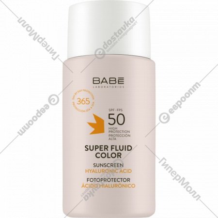 Суперфлюид для лица «Laboratorios Babe» С тонирующим эффектом, SPF50, 50 мл