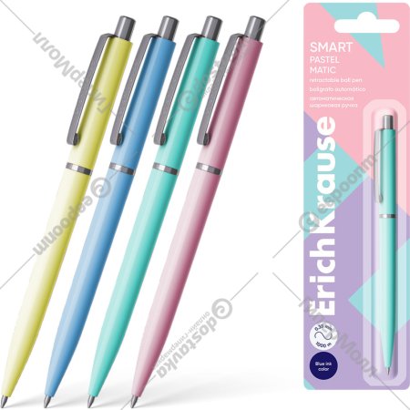 Ручка «ErichKrause» Smart Matic Pastel, 61094